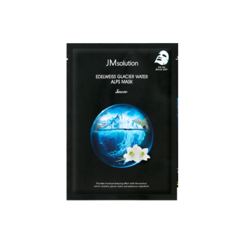 JMsolution - Edelweiss Glacier Water Alps Mask Snow - 1pièce