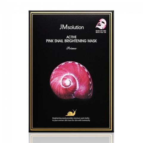 JMsolution - Masque éclaircissant Active Pink Snail Prime - 1pièce JMsolution - Masque éclaircissant Active Pink Snail Prime - 1pièce
