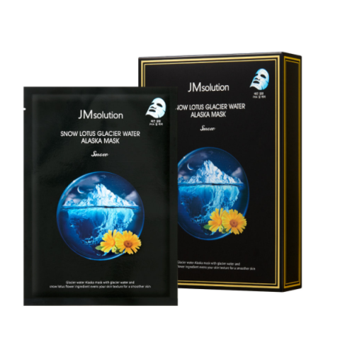 JMsolution - Snow Lotus Glacier Water Alaska Mask Snow - 10pièces JMsolution - Snow Lotus Glacier Water Alaska Mask Snow - 10pièces