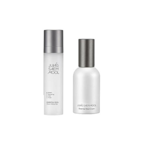 JUNGSAEMMOOL - Essential Mool Micro Fitting Mist - 120ml (1ea) + Essential Mool Cream - 30ml (1ea) Set