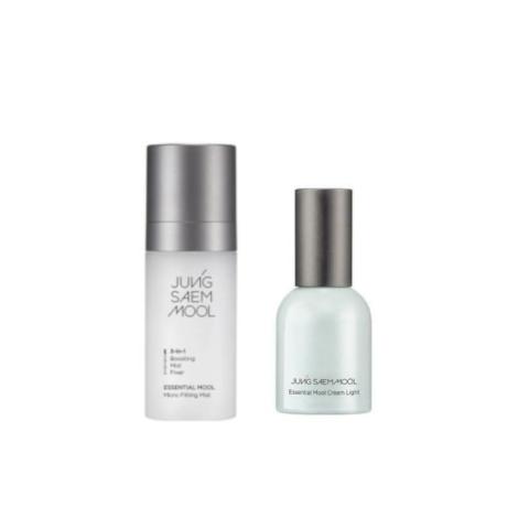 JUNGSAEMMOOL - Essential Mool Micro Fitting Mist - 55ml (1ea) + Essential Mool Cream Light - 30ml (1ea) Set
