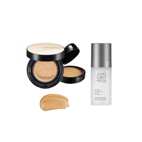 JUNGSAEMMOOL - Essential Skin Nuder Cushion SPF50+ PA+++ (With Refill) - 14g+14g - 23 Medium-Deep (1ea) + Essential Mool Micro