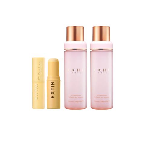 KAHI - Wrinkle Bounce Collagen Mist Ampoule - 100ml (2ea) + Extin...