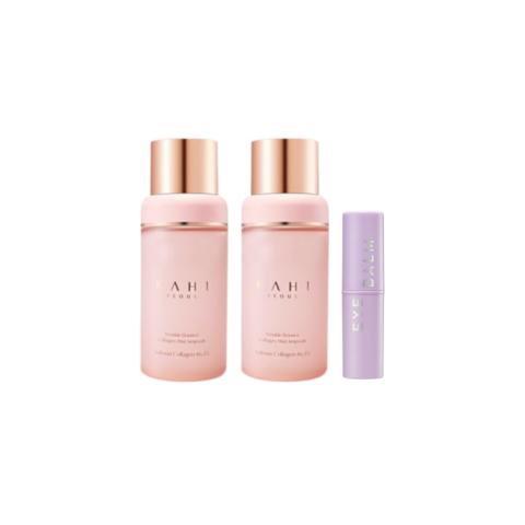 KAHI - Wrinkle Bounce Collagen Mist Ampoule - 60ml (2ea) + Eye...