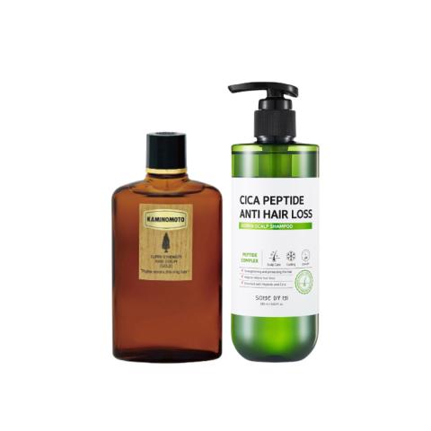KAMINOMOTO X SOME BY MI Hair Serum & Shampoo Set