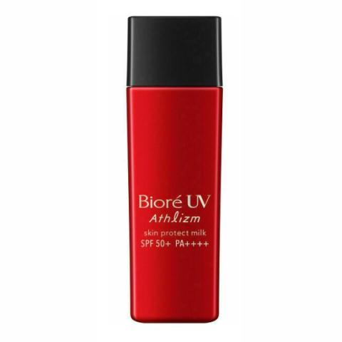 Kao - Biore UV - Athlizm - Lait Skin Protect SPF50 + PA ++++ (Red)