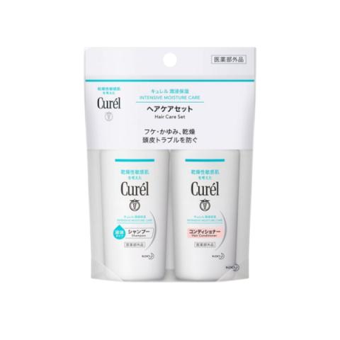 Kao - Coffret de soins capillaires Curel Intensive Moisture Care -