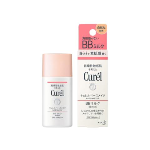 Kao - Curel Base Maquillage BB Lait SPF24 PA++ - 30ml - Natural...