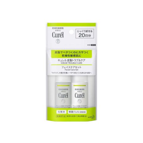 Kao - Curel - Coffret Soin Visage Sebum Trouble Care - 1set(30ml+30ml)