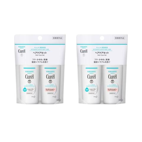 Kao - Curel Intensive Moisture Care Hair Care Set - 1set(45ml+45ml) (2ea) Set