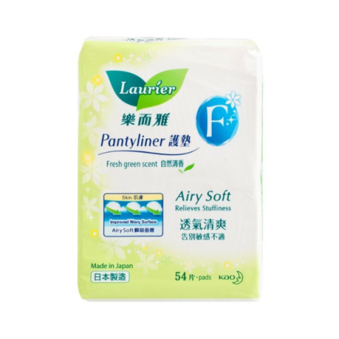 Kao - Laurier F Pantyliner (parfum) 54's - 54pièces