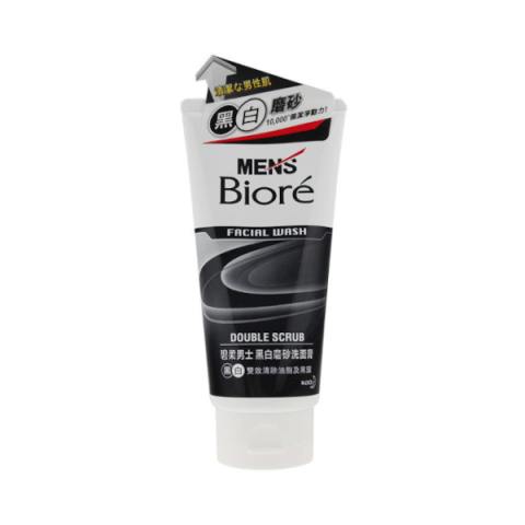 Kao - Men's Biore Double gommage pour le visage - 100g