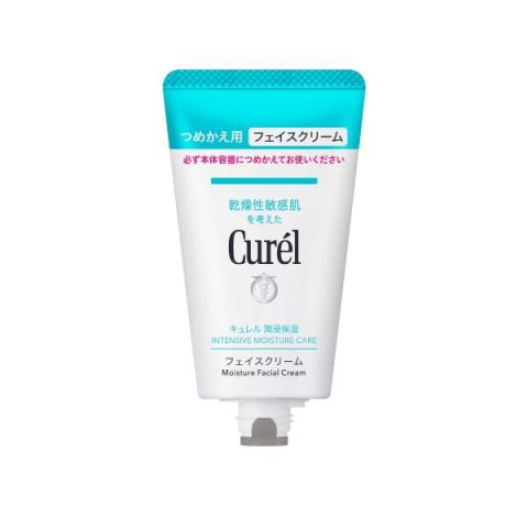 Kao - Recharge de crème hydratante visage Curel Soin Intensif - 36g