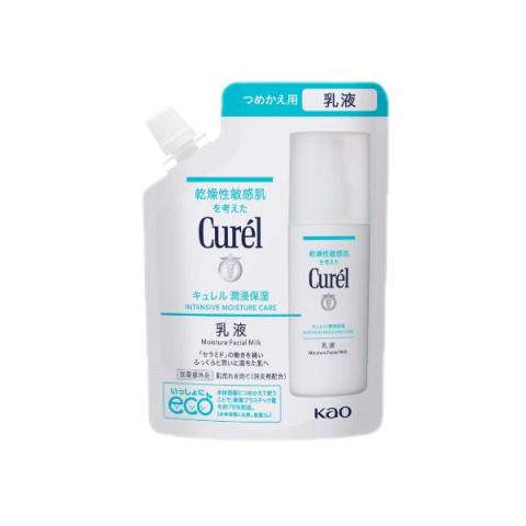 Kao - Recharge de lait hydratant pour le visage Curel Soin Hydratant Intensif - 100ml