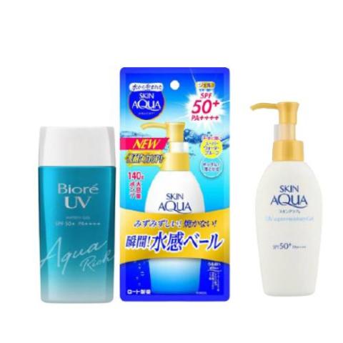 Kao x Rohto Mentholatum Ensemble de crème solaire hydratante