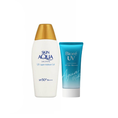 Kao x Rohto Mentholatum UV Aqua Moisture ensemble de crème solaire
