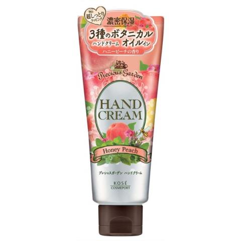 Kose - Precious Garden Crème pour les mains - Pêche au miel - 70g