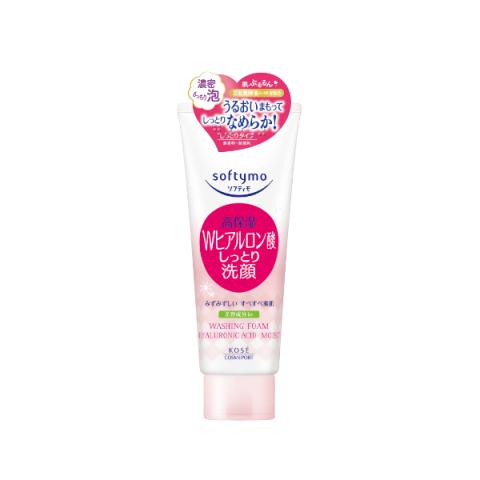 Kose - Softymo Mousse de lavage - 150g - Acide hyaluronique humide