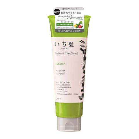 Kracie - Ichikami Pack de cheveux Natural Care Select - 180g - Smooth
