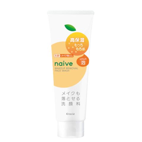 Kracie - Nettoyant visage démaquillant Naive très hydratant - 180g