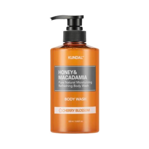 KUNDAL - Gel douche pur au miel et à la macadamia - 500ml - Cherry Blossom