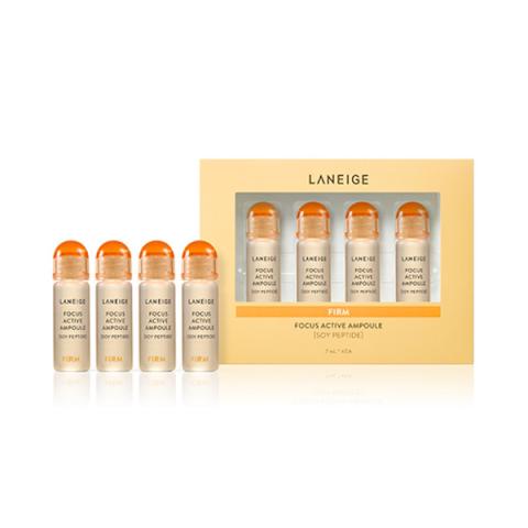 LANEIGE - Ampoule Focus Active (Peptide de Soja) - 7ml x 4pièces LANEIGE - Ampoule Focus Active (Peptide de Soja) - 7ml x 4pièces