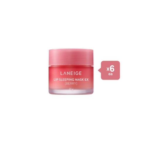 LANEIGE Coffret Lip Sleeping Mask EX - 20g - Berry (6ea) LANEIGE Coffret Lip Sleeping Mask EX - 20g - Berry (6ea)