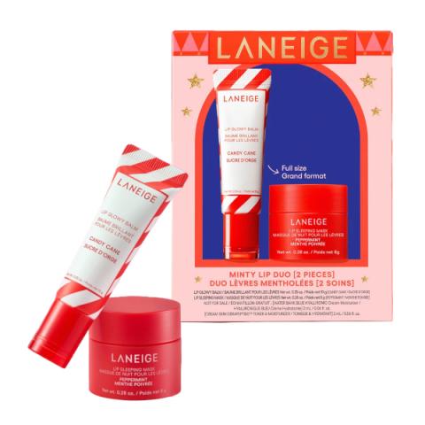 LANEIGE - Duo pour les lèvres à la menthe (Édition limitée pour les fêtes) - 10g + 8g