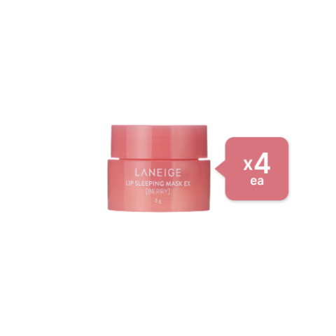 LANEIGE - Lip Sleeping Mask EX - 3g - Berry (4ea) Set