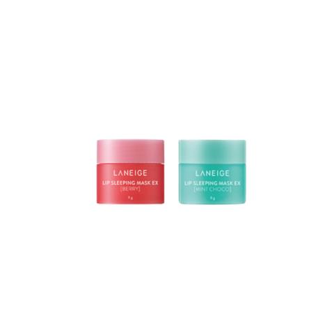 LANEIGE - Lip Sleeping Mask EX - 8g - Berry + Mint Choco (2ea) Set