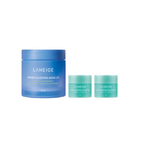 LANEIGE - Water Sleeping Mask EX - 70ml (1ea) + Lip Sleeping Mask...
