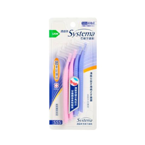 LION - Brosse interdentaire Dentor Systema - SSS - 8pièces