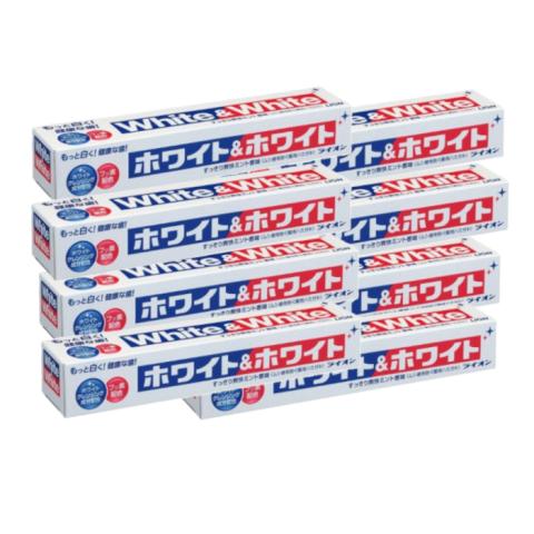 LION - White & White Toothpaste (8ea)