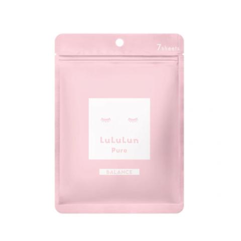 LuLuLun - Pure Sheet Mask Balance - 7pièces - Pink