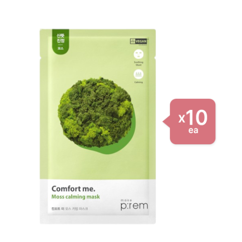 make p:rem - Comfort Me. Moss Calming Mask - 10(ea) Set