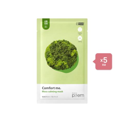make p:rem - Comfort Me. Moss Calming Mask - 1pc (5ea) Set