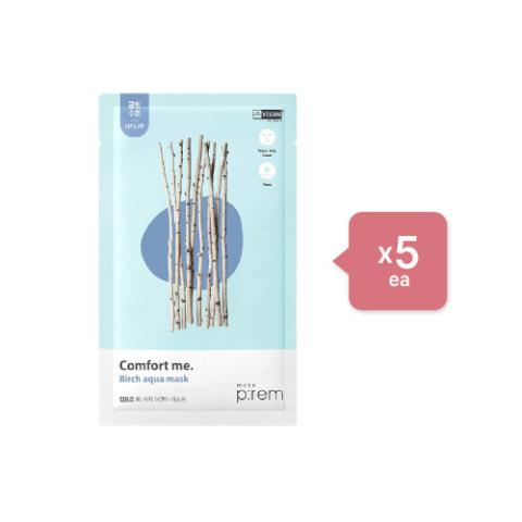 make p:rem - Réconforte-moi. Bouleau Aqua Mask - 1pc (5ea) Set