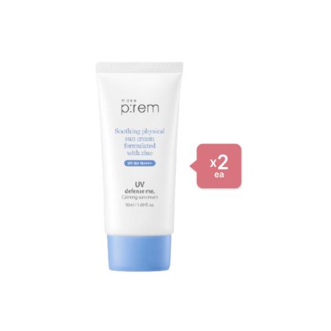 make p:rem - Set UV Defense Me. Crème Solaire Apaisante (2ea) make p:rem - Set UV Defense Me. Crème Solaire Apaisante (2ea)