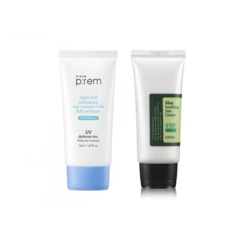 make p:rem x COSRX Meilleur Ensemble De Crème Solaire