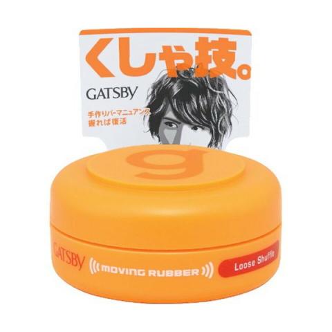 Mandom - Gatsby Caoutchouc en mouvement - 15g - Loose Shuffle Orange Mandom - Gatsby Caoutchouc en mouvement - 15g - Loose Shuffle Orange