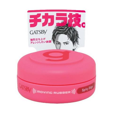 Mandom - Gatsby Caoutchouc en mouvement - 15g - Spiky Edge Pink