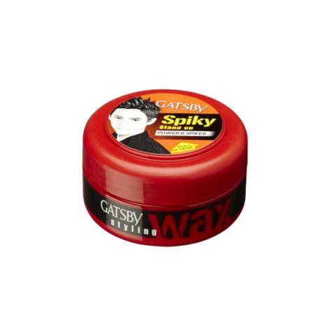Mandom - Gatsby - Cire coiffante WAX (Power &amp; Spikes) - 75g