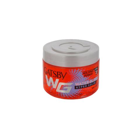 Mandom - Gatsby - Gel effet mouillé Water Gloss (Hyper Solid) - 75g