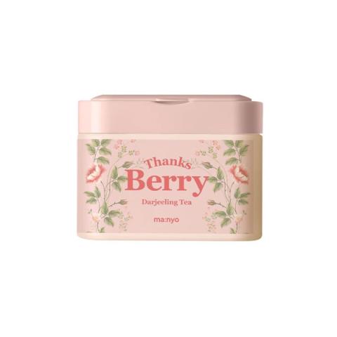 Ma:nyo - Feuille de masque au thé Darjeeling Thanks Berry - 30pièces
