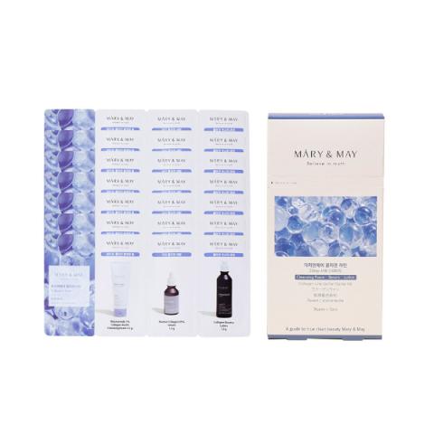MARY&MAY - Collagen Line 3 Step Sachet Starter Kit