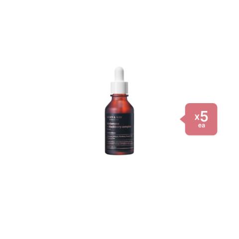 MARY&MAY Idebenone+Blackberry Complex Serum - 30ml (5ea) Set MARY&MAY Idebenone+Blackberry Complex Serum - 30ml (5ea) Set