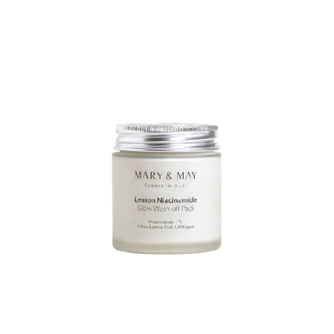 MARY&MAY - Lemon Niacinamide Glow Wash Off Pack - 125g