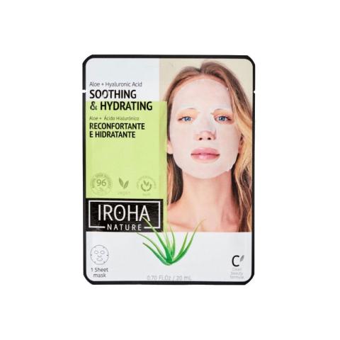 Masque visage tissu hydratant IROHA