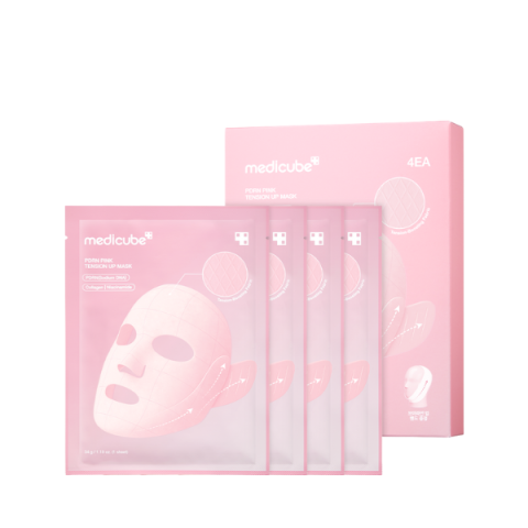medicube - Masque anti-tension rose PDRN - 34g*4 medicube - Masque anti-tension rose PDRN - 34g*4