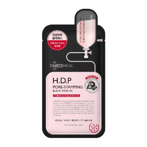 Mediheal - H.D.P Pore Stamping Black Mask EX Pack - 1pièce